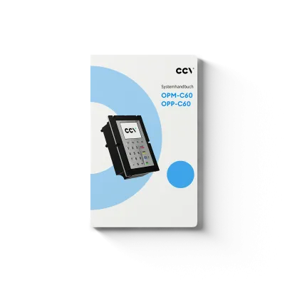 CCV OPM- & OPP-C60 Handbuch Vorschau