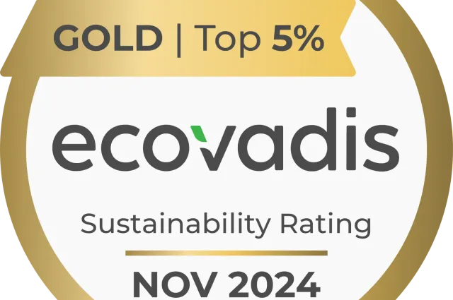 Ecovadis Gold November 2024