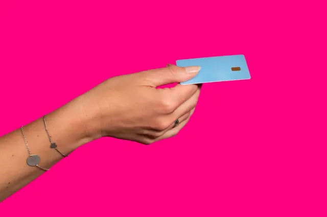 hand-card-pink